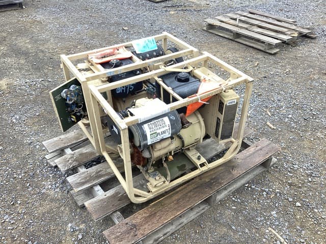 (2) Dewey MEP-531A 2kW Generator Sets - alternate view