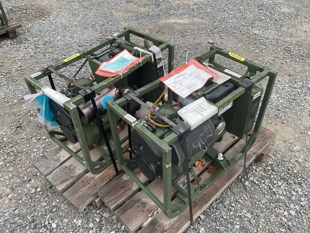(2) Dewey MEP-531A 2kW Generator Sets - alternate view