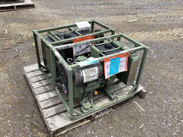 (2) Dewey MEP-501A 2kW Generator Sets - alternate view