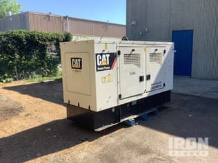 2016 Cat XQ60 57 kVA Skid-Mounted Generator Set