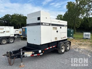 2018 Multiquip DCA-125SSIU4F 125 kVA Mobile Generator Set on 2015 T/A Trailer
