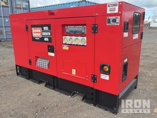 2026 EXEQ 40-3 40 kVA Skid-Mounted Generator Set (Unused)