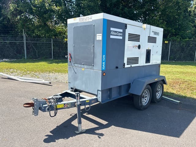 2022 Atlas Copco QAS125 JD FT4 100 kW Mobile Generator Set - alternate view