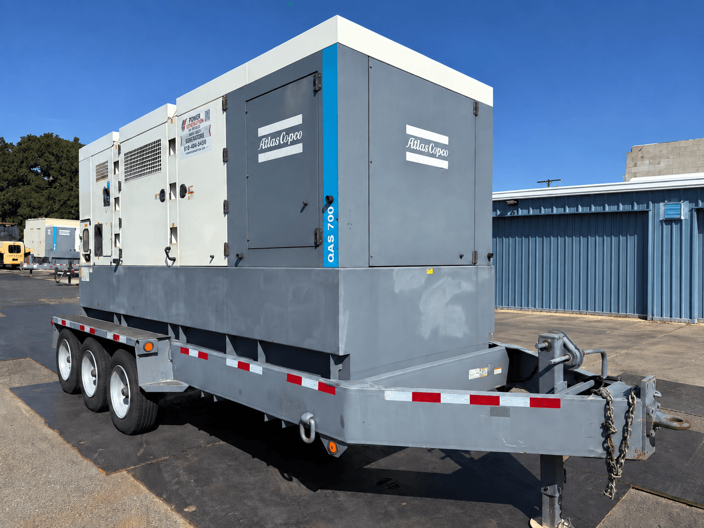 Atlas Copco QAS700VD T4F - Tier 4 Final 600KW Diesel Power Module