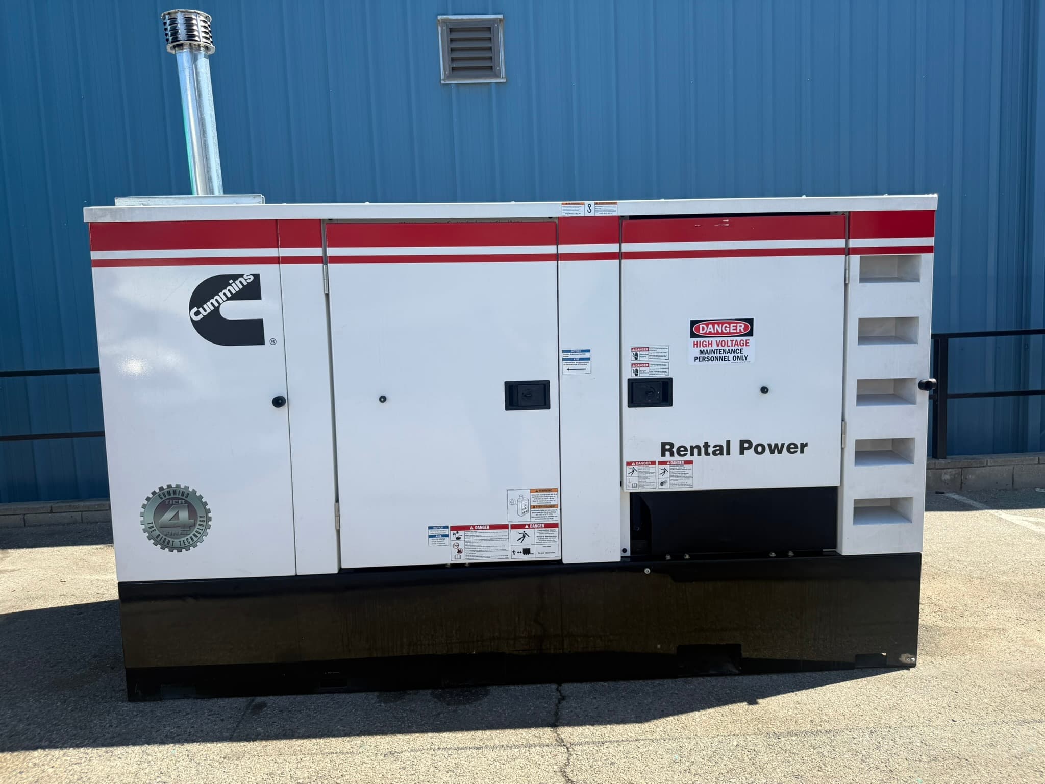 Cummins C100D2RE - 100KW Tier 4 Final Diesel Generator Set