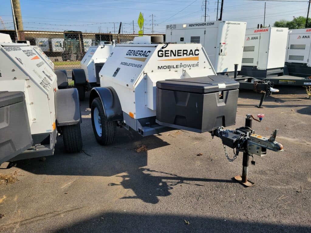 Used 13 kW Generac MLG15 Portable Diesel Generator - EPA Tier 4i - Woodstock Power inventory photo
