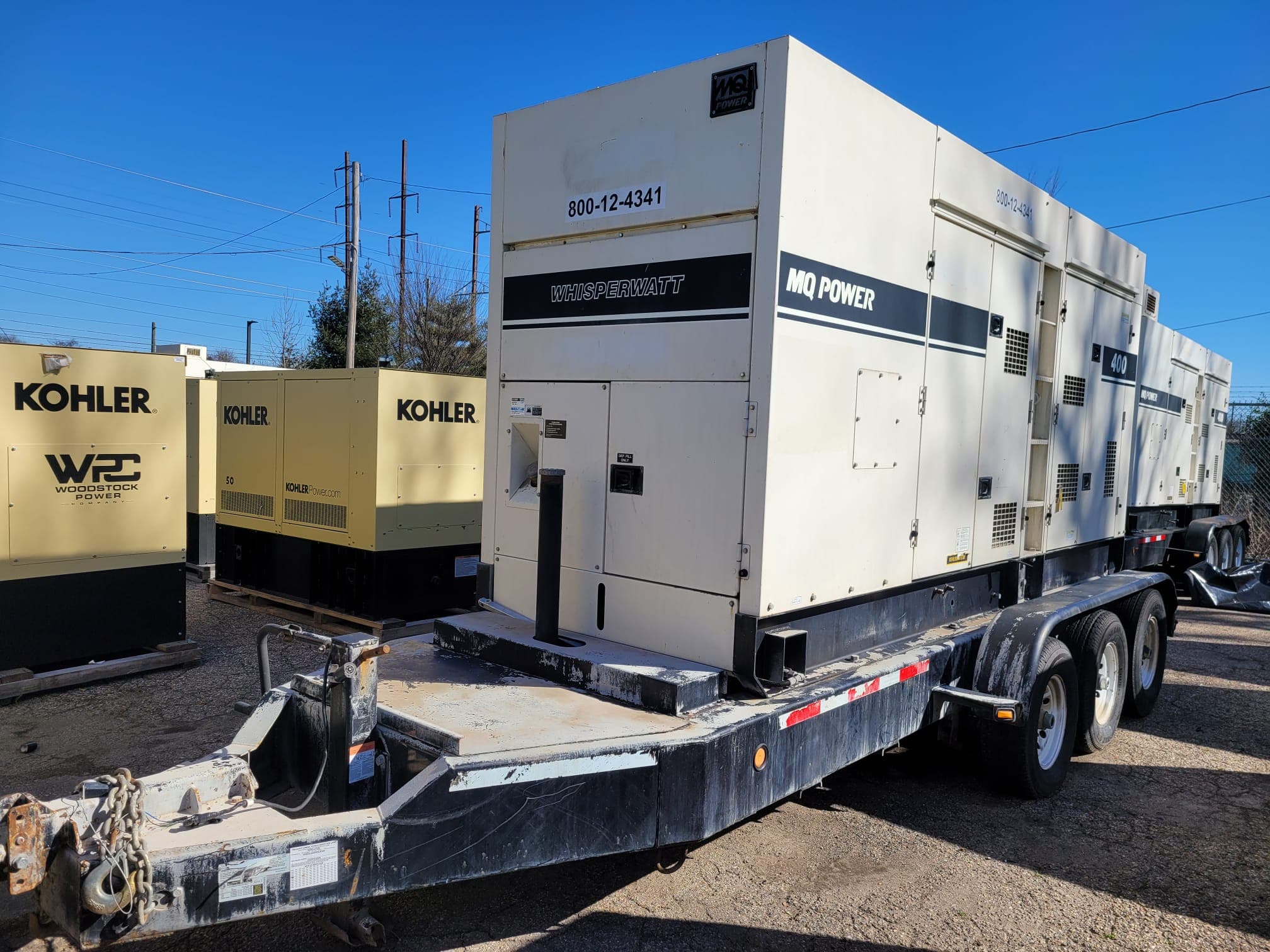 Used 320 kW Multiquip DCA400SSI4F Portable Diesel Generator - EPA Tier 4 Final