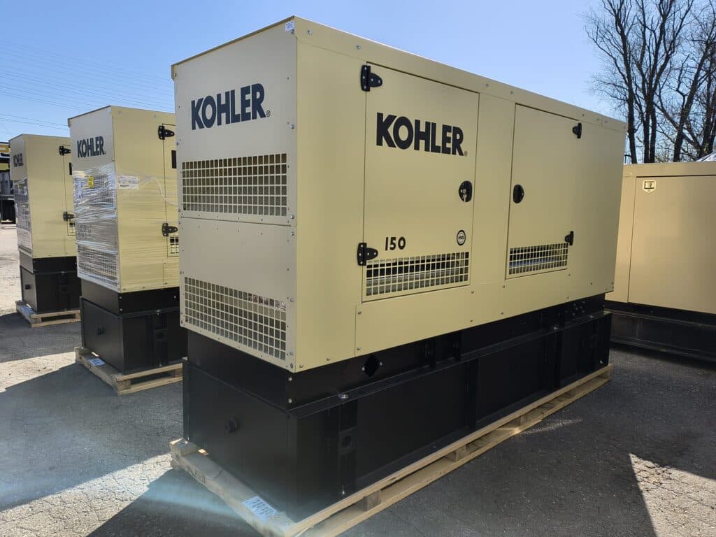 New 150 kW Kohler-Rehlko 150REOZJF Diesel Generator - Steel sound enclosure - EPA Tier 3 - Woodstock Power inventory photo