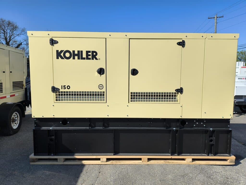 New 150 kW Kohler-Rehlko 150REOZJF Diesel Generator - Steel sound enclosure - EPA Tier 3 - Woodstock Power inventory photo