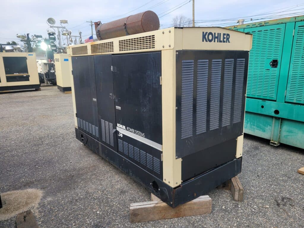 Used 90 kW Kohler 100RZG Natural Gas Generator - Woodstock Power