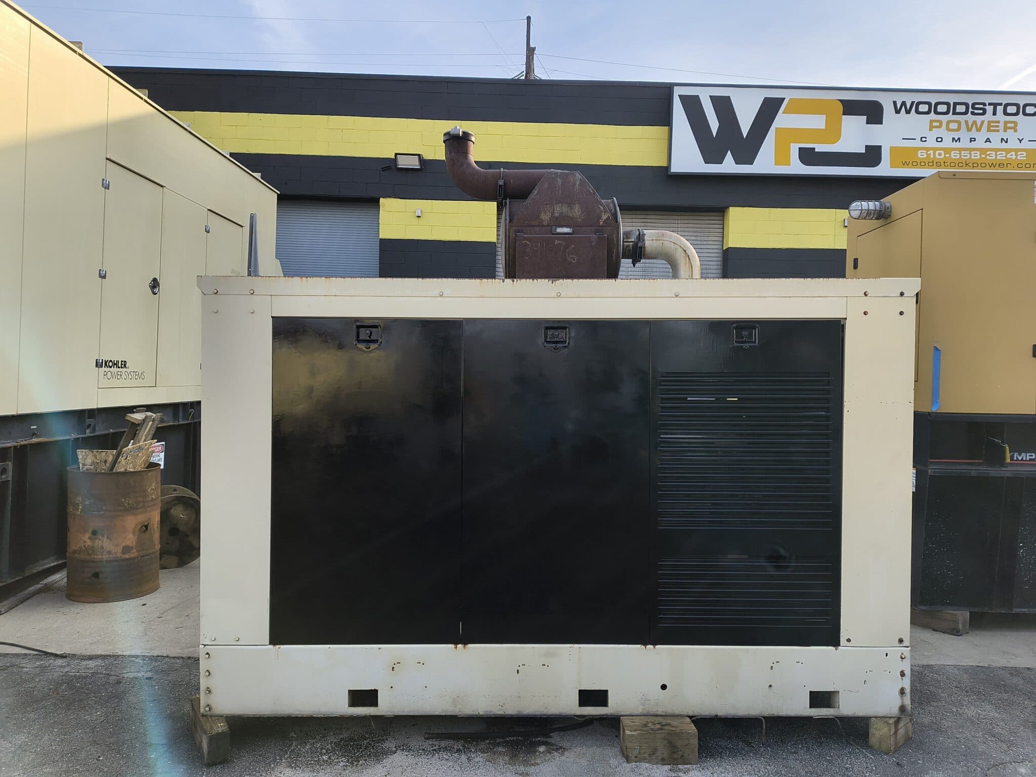 Used 205 kW Kohler 200ROZD Diesel Generator