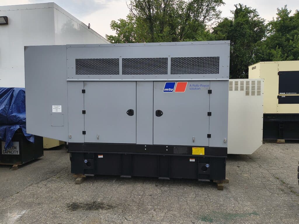 Used 200 kW MTU DS200 Diesel Generator - Woodstock Power inventory photo
