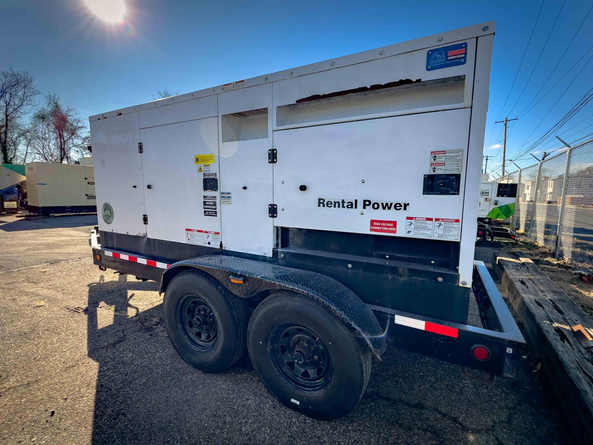 Used 150 kW Cummins C150D2RE Portable Diesel Generator - EPA Tier 4 Final