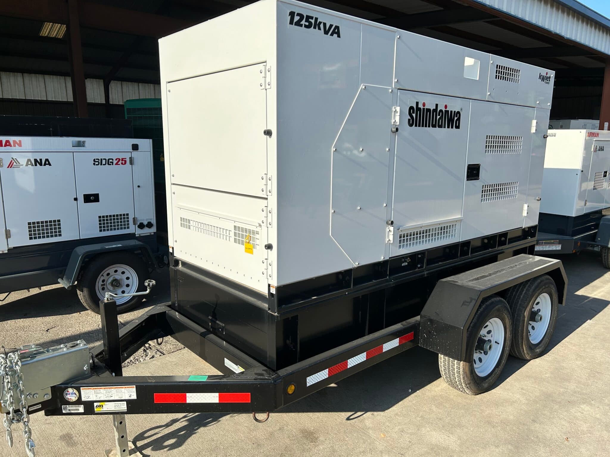 New Isuzu 4HK1-848407 100KW Tier 4 Diesel Generator Set - Depco Power Systems inventory photo