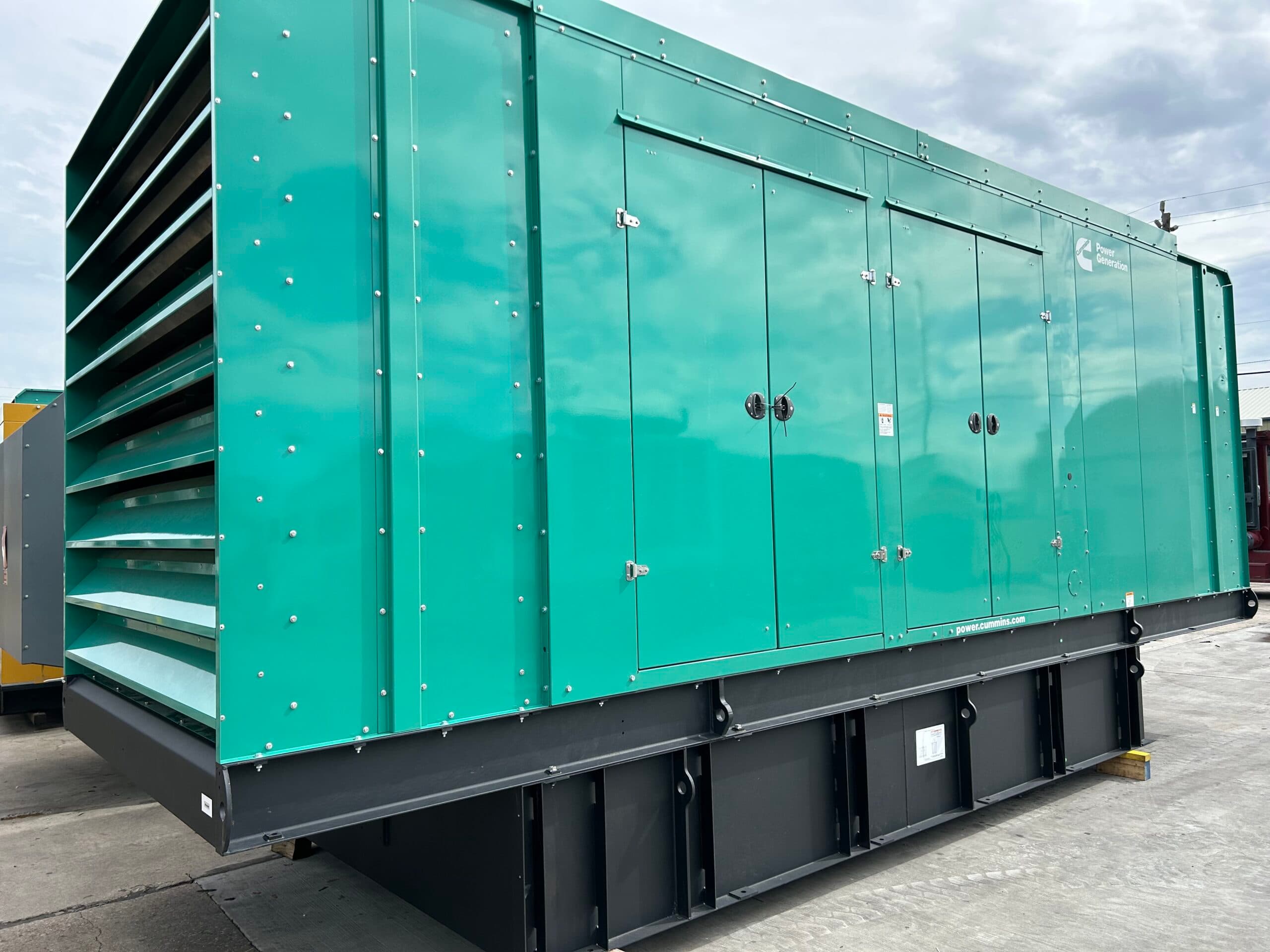 New Cummins QSK23 750KW Tier 2 Diesel Generator Set - Depco Power Systems