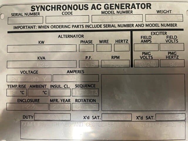 Used Caterpillar 3412DITA 500KW Diesel Generator Set - Depco Power Systems - view 2