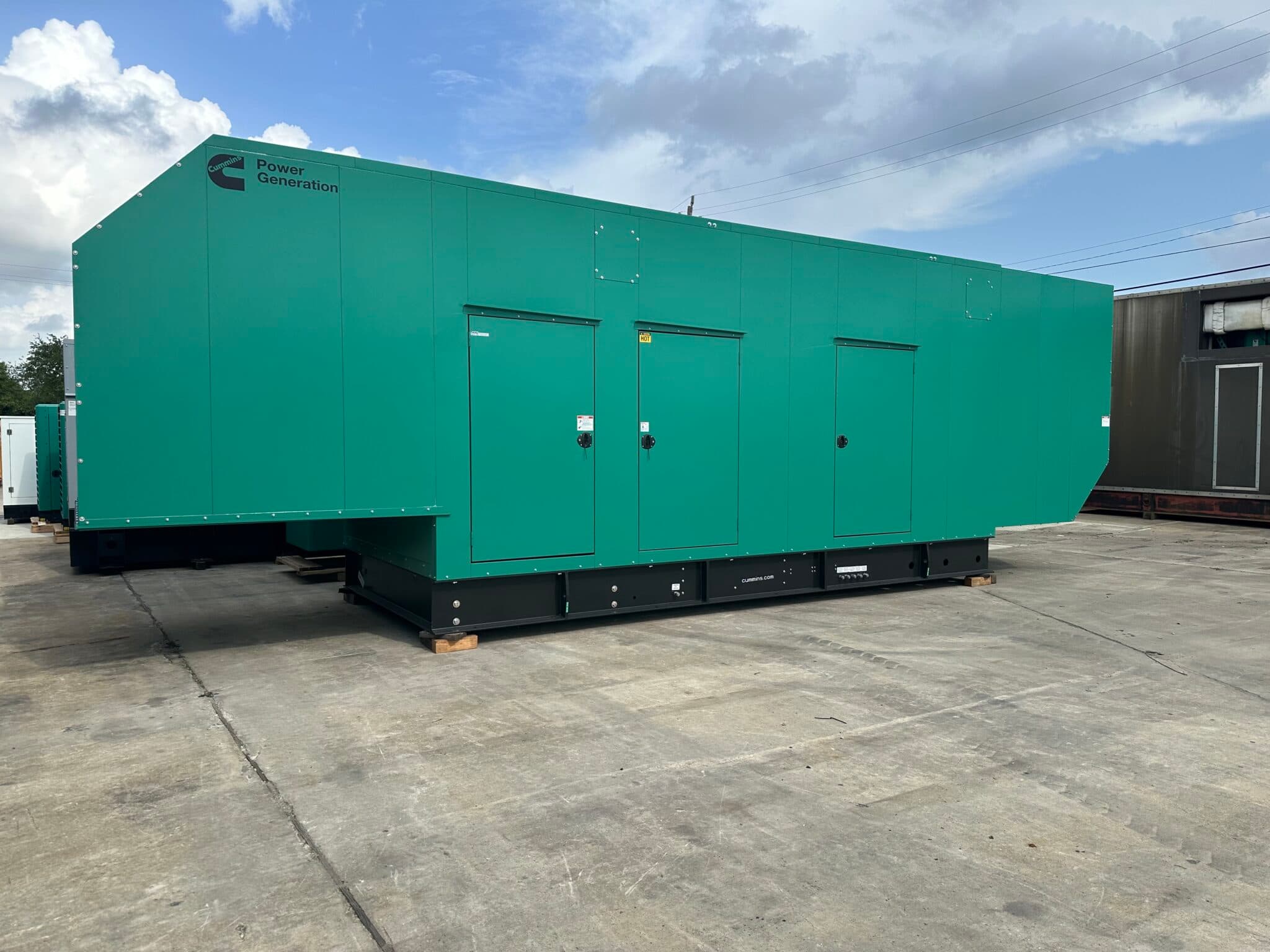 New Cummins QSK60G 1300KW Natural Gas Generator Set - Depco Power Systems