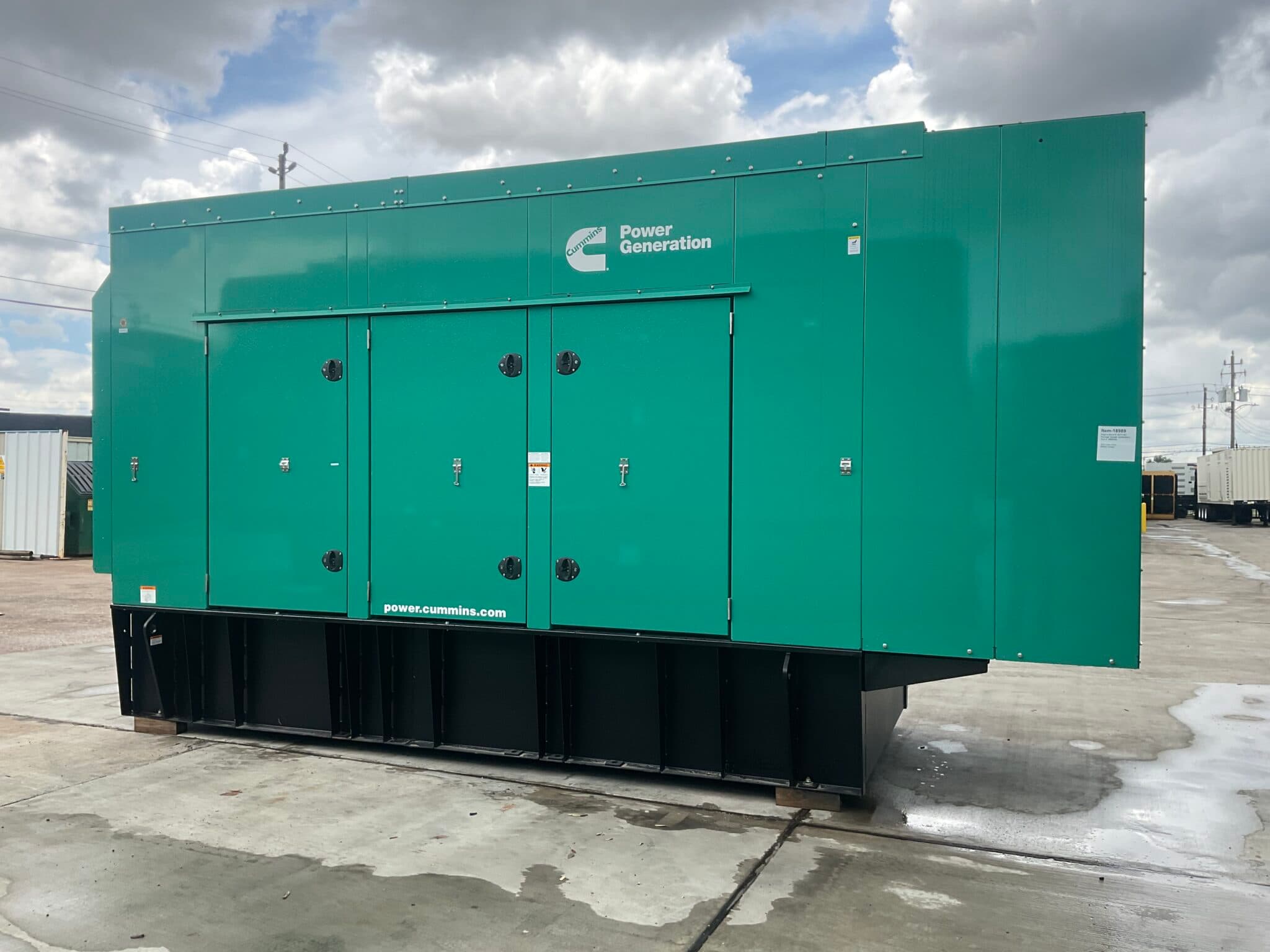 New Cummins QSX15-G9 500KW Tier 2 Diesel Generator Set - Depco Power Systems