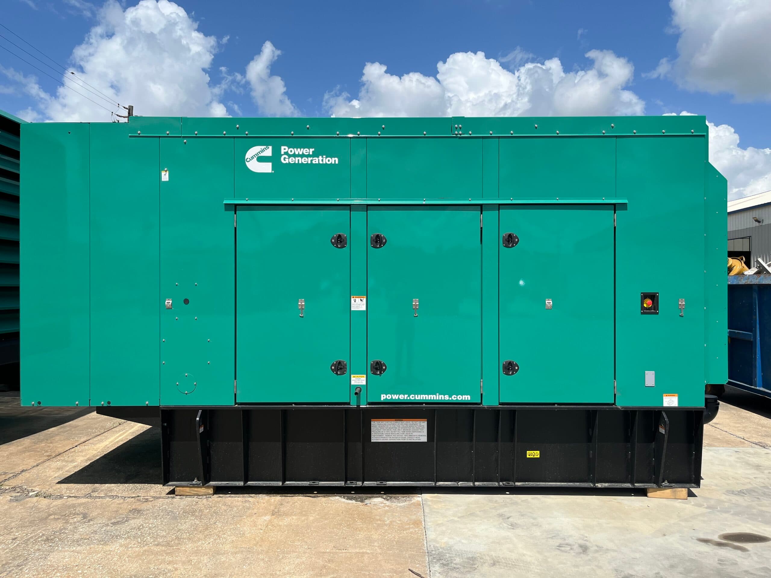 New Cummins QSX15-G9 500KW Tier 2 Diesel Generator Set - Depco Power Systems